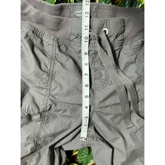 Calvin Klein Performance Gray Cargo Capris Size Large - Picture 8 of 9
